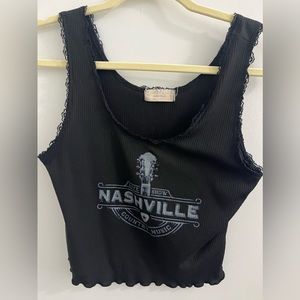 altard state nashville lace tank top